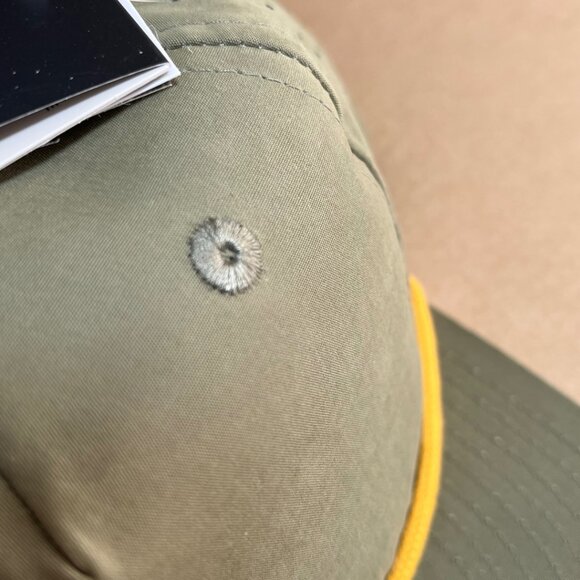 5 Panel High Profile Relaxed Perforated Performance Rope Hat - Picture 3 of 10